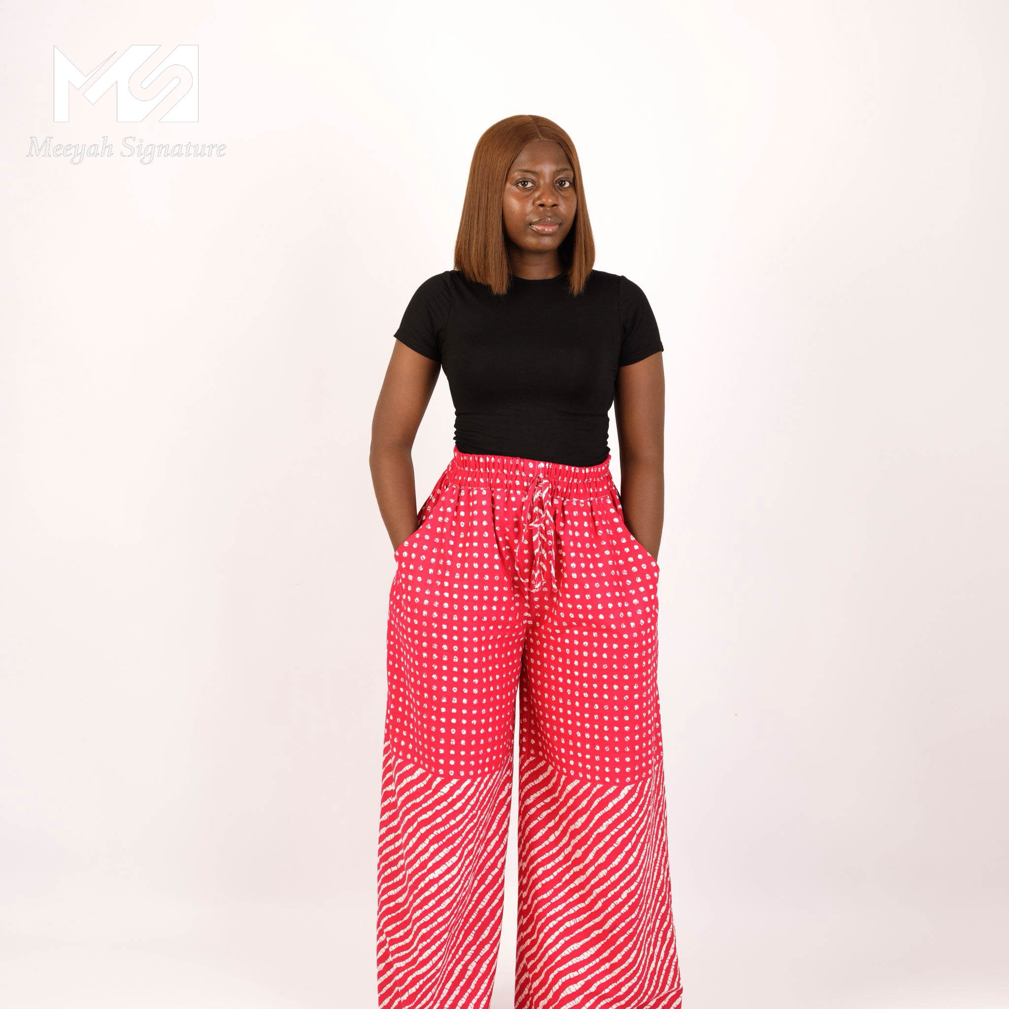 Mea Ankara Baggy Pants - Image 12