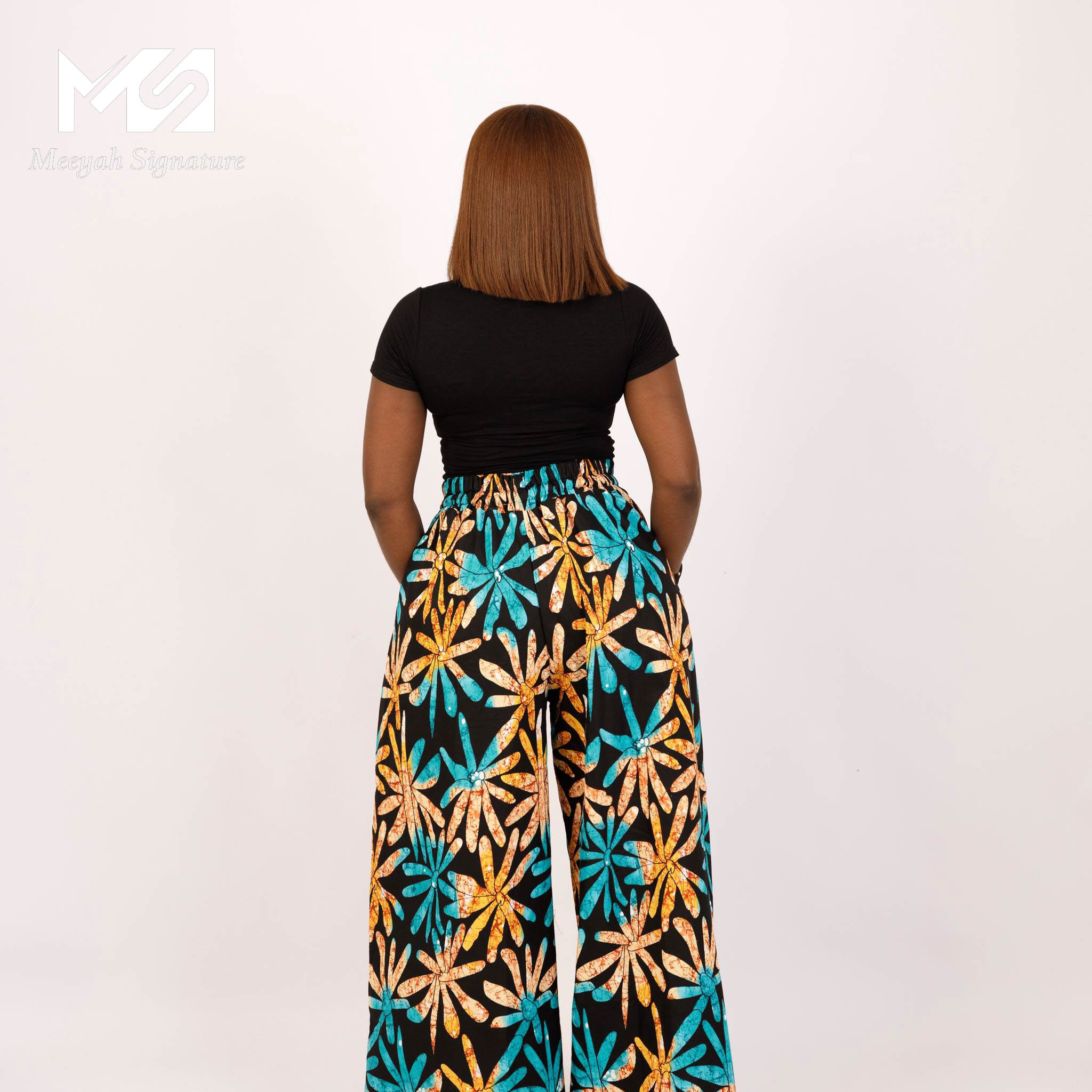 Mea Ankara Baggy Pants - Image 8