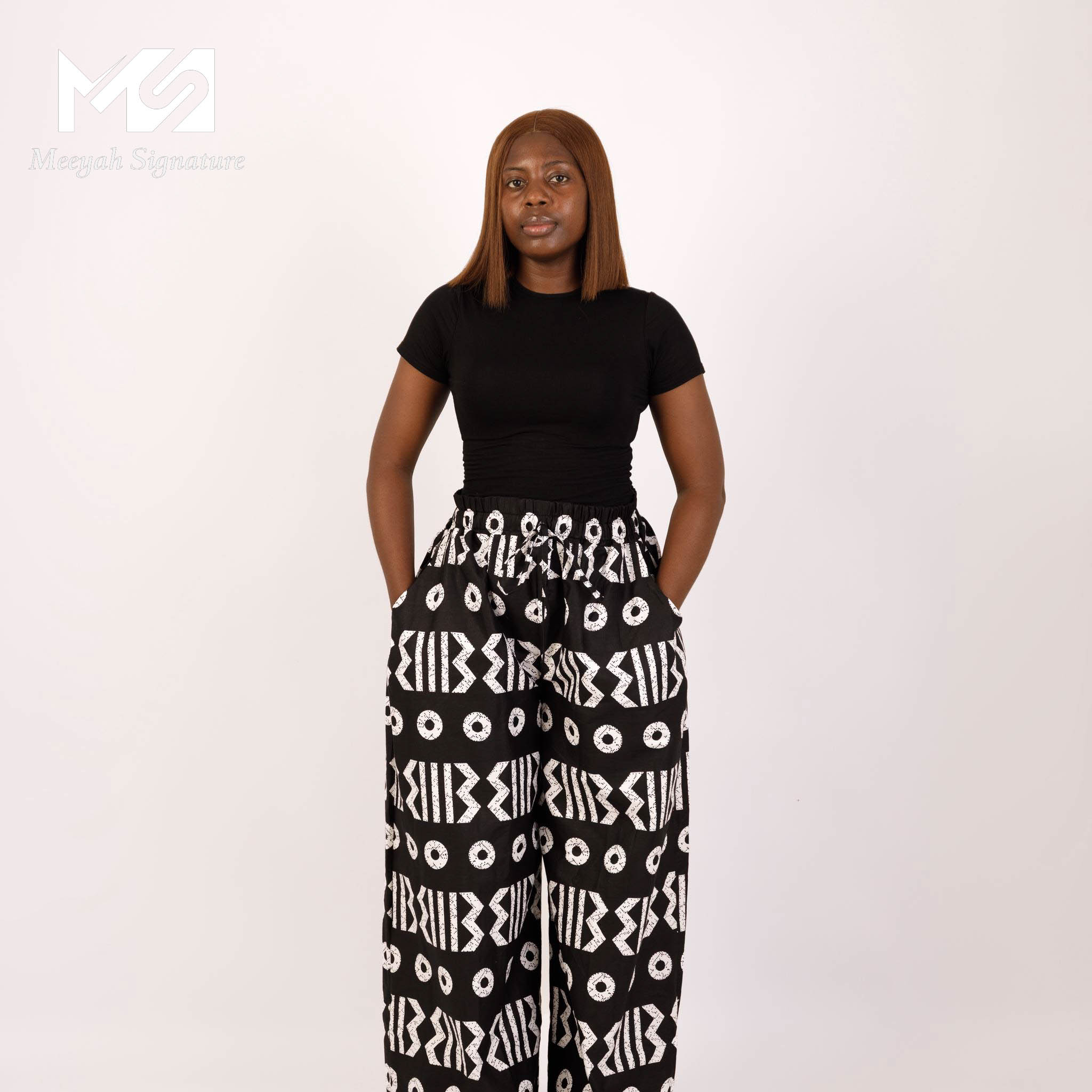 Mea Ankara Baggy Pants - Image 5