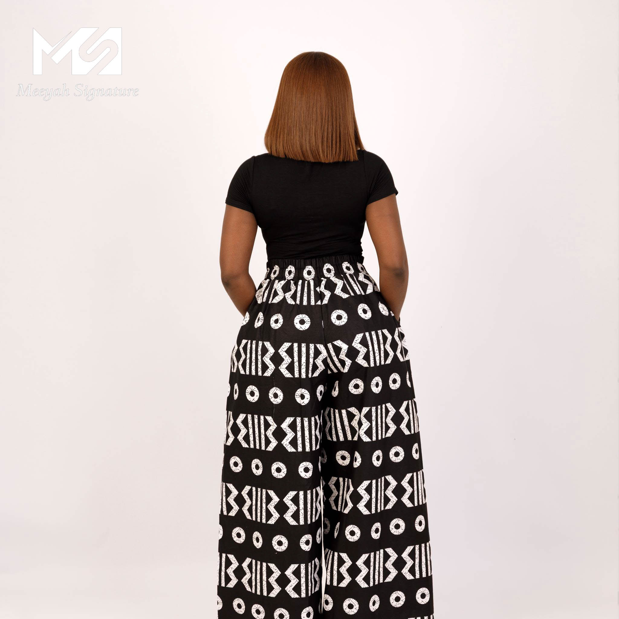 Mea Ankara Baggy Pants - Image 4