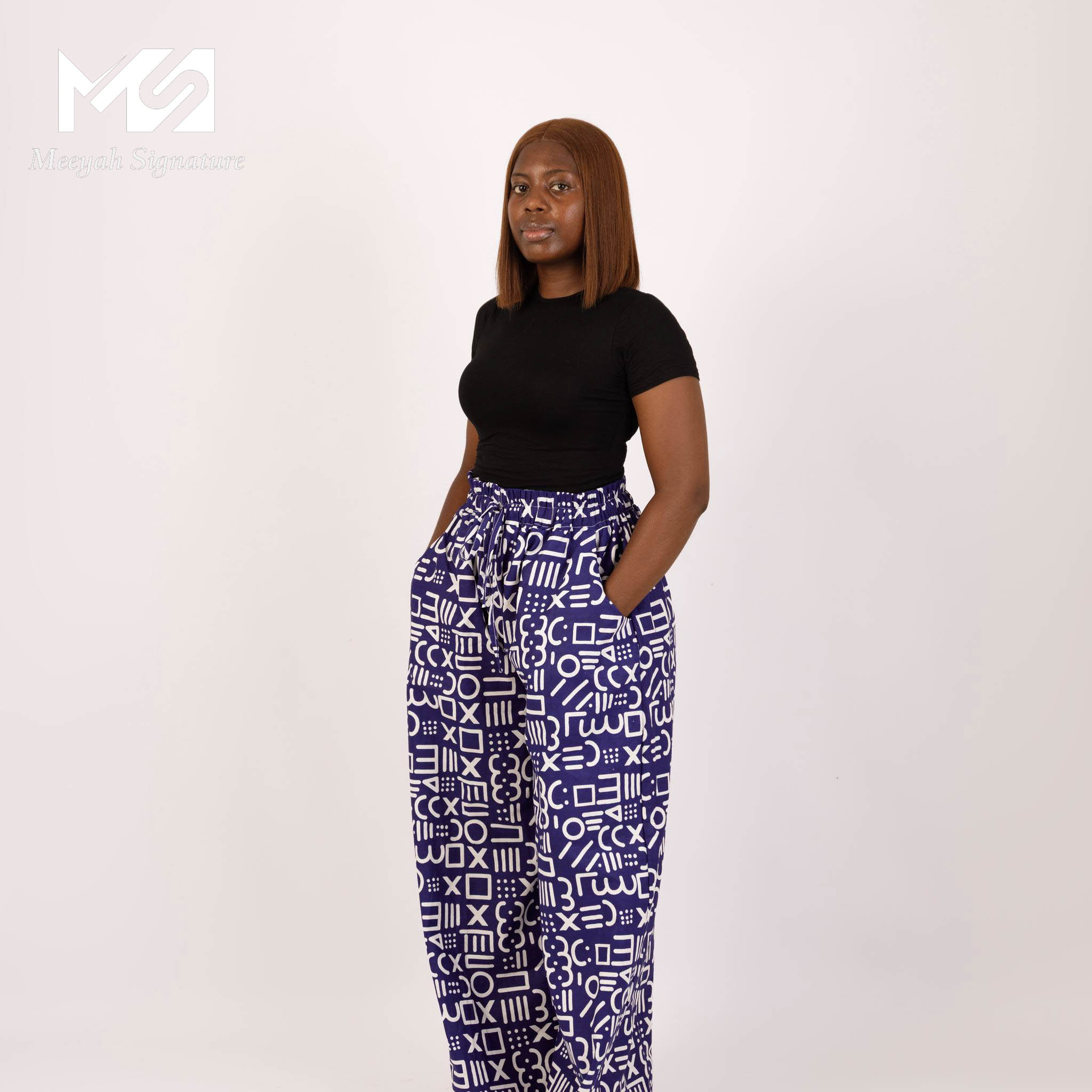 Mea Ankara Baggy Pants - Image 3